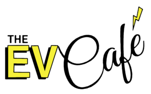The EV Cafe logo